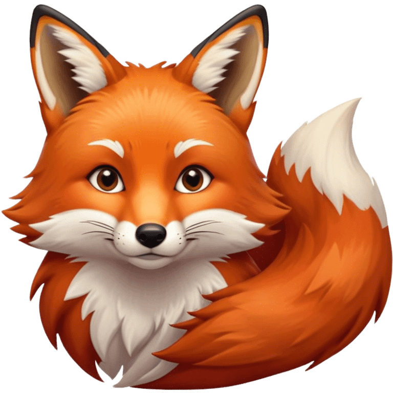 American Red Fox emoji