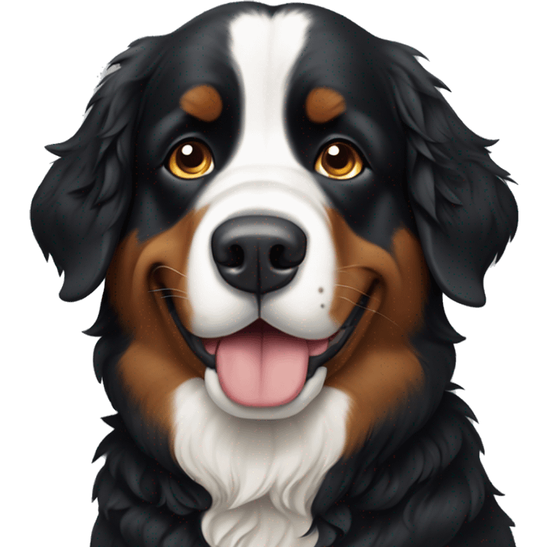 Bernese mountain dog emoji