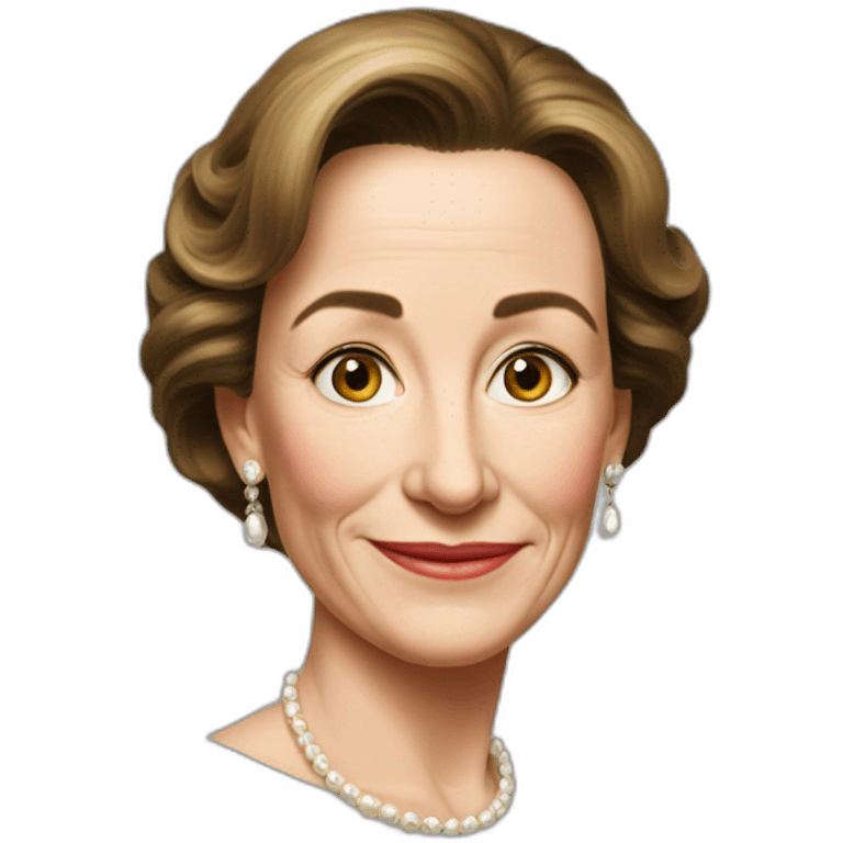 Ségolène Royal portrait épaules emoji