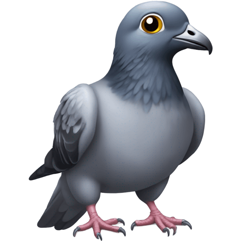 Pigeon like Rambo emoji