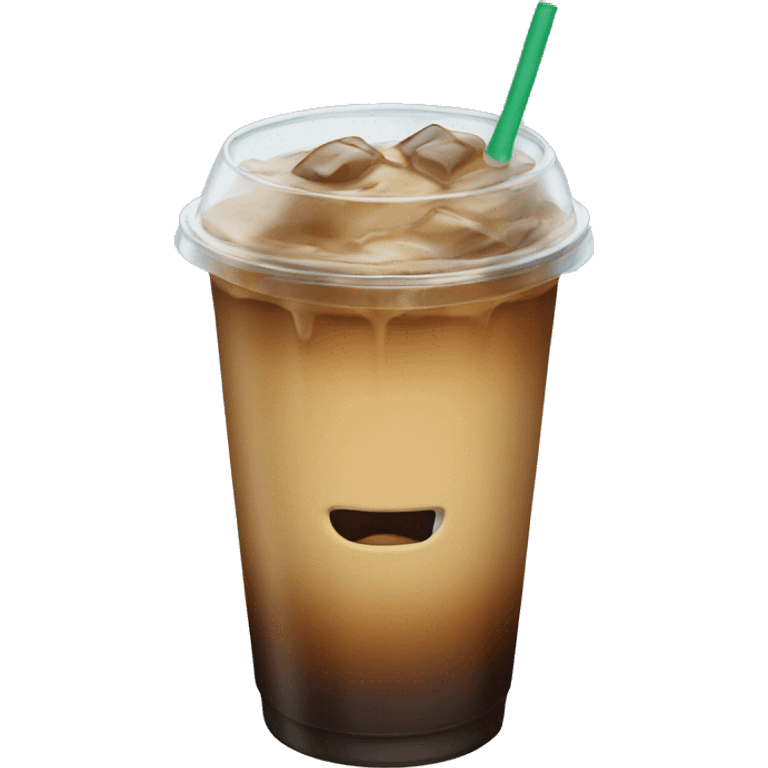 Iced coffee emoji