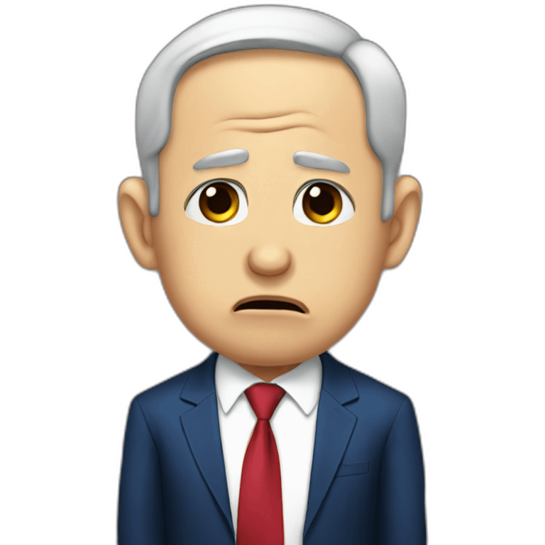 netanyahu crying tears emoji