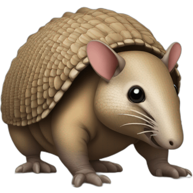  pluged armadillo emoji