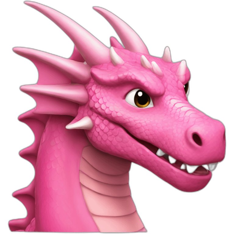 woan pink dragon emoji