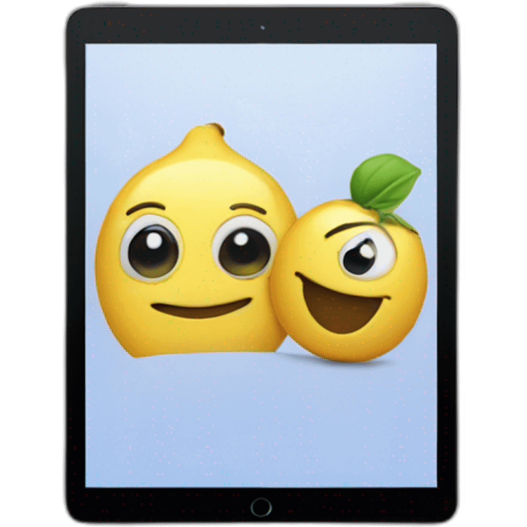 ipad and ipencil  emoji