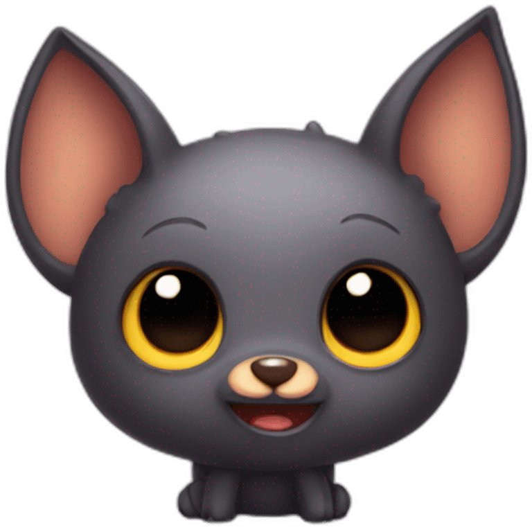 Cute little Bat  emoji