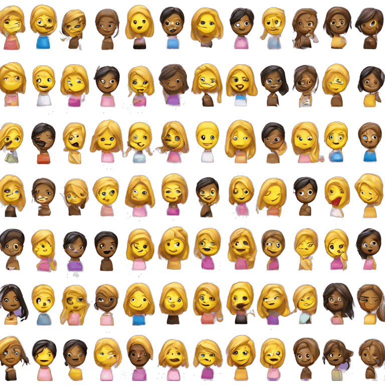 crea delle emoji girly  emoji