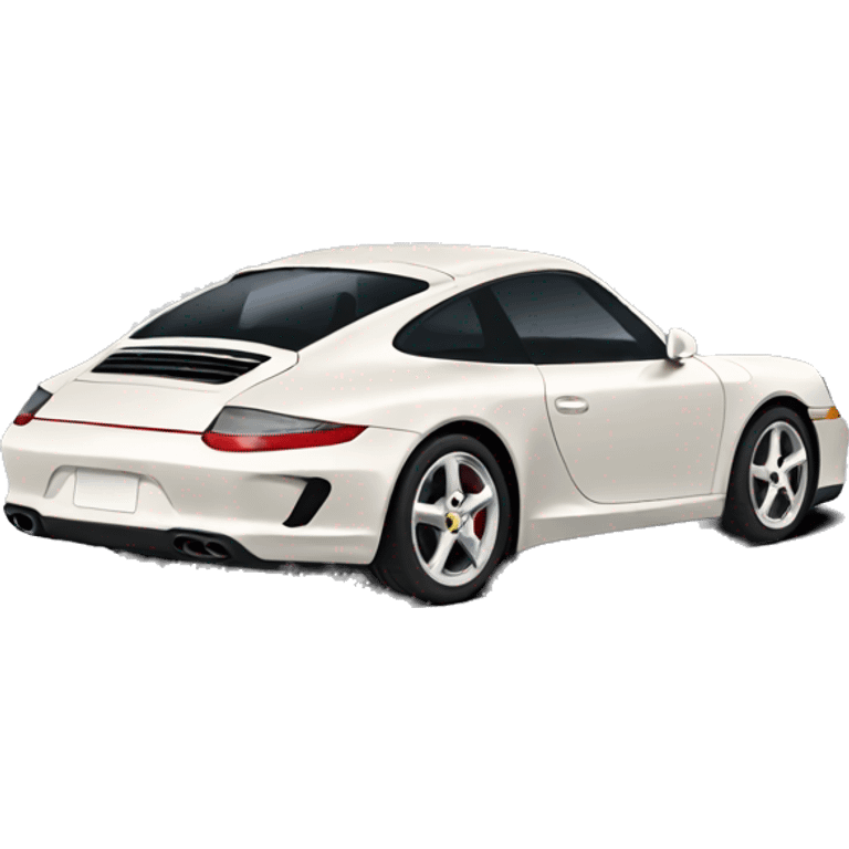 White mocha porsche emoji