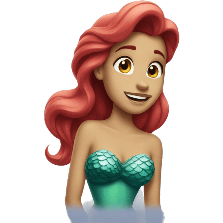 The little mermaid  emoji