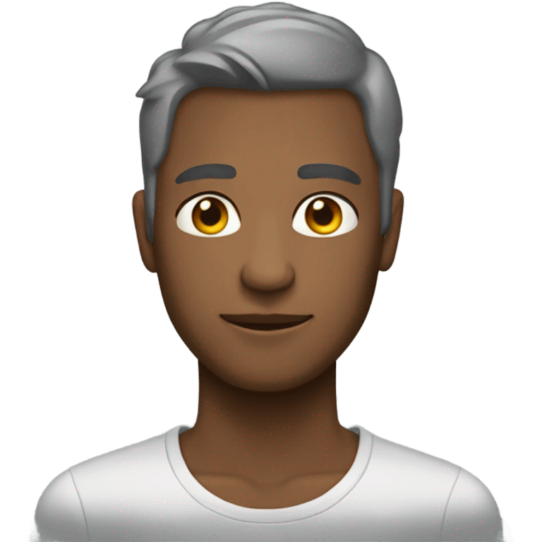 crea un emoji gris emoji