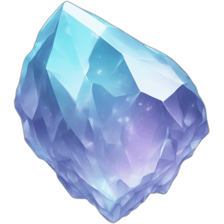 Crystal cluster emoji