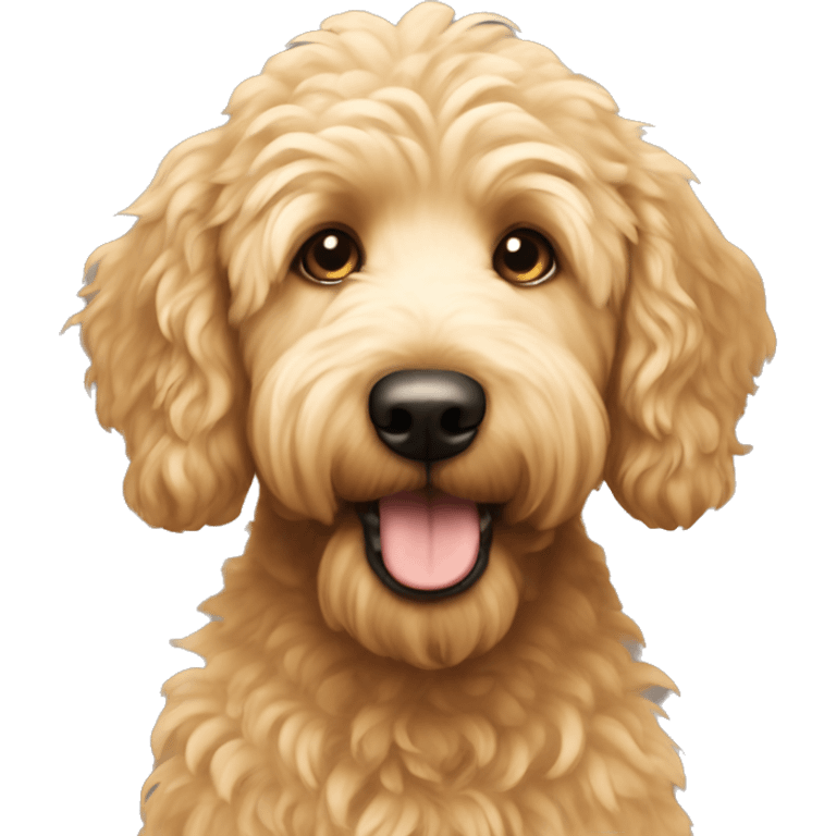 Golden doodle  emoji