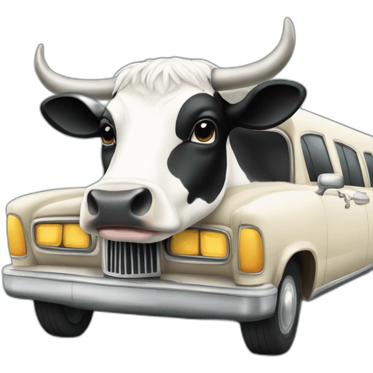 Vache limousine emoji