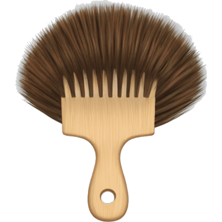 Brosse à cheveux emoji