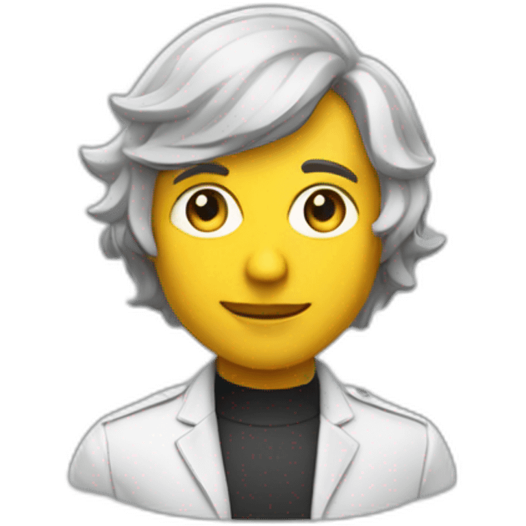 Salutare futurista emoji