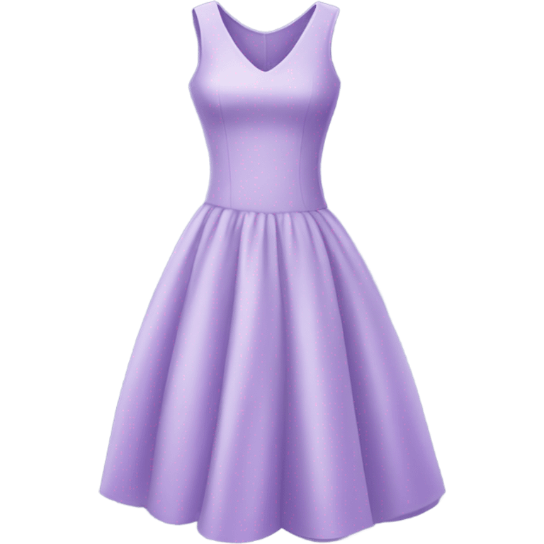 Lilac dress  emoji