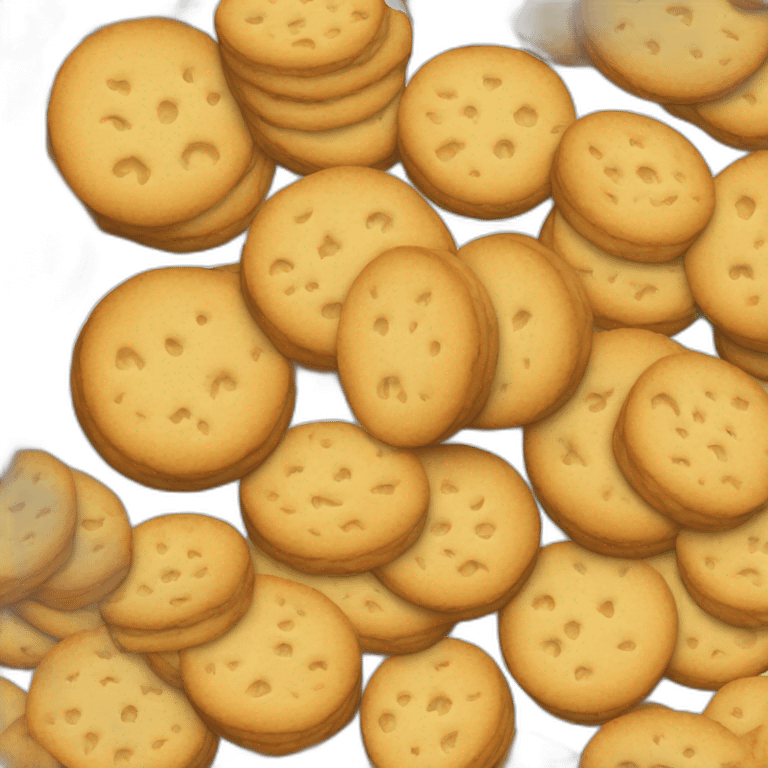 round biscuit emoji