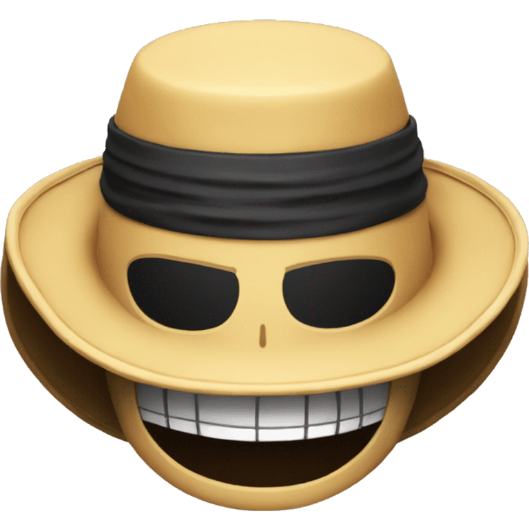 Chapeau de One piece emoji