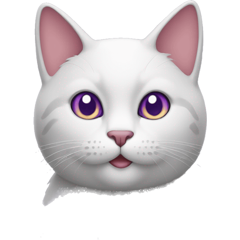 purple cat emoji