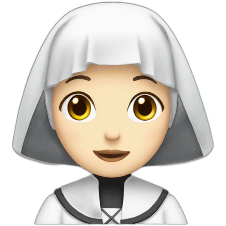 Anime nun emoji