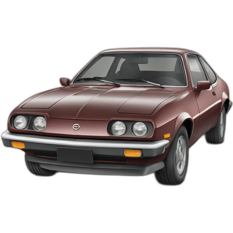 Opel Manta Model a emoji