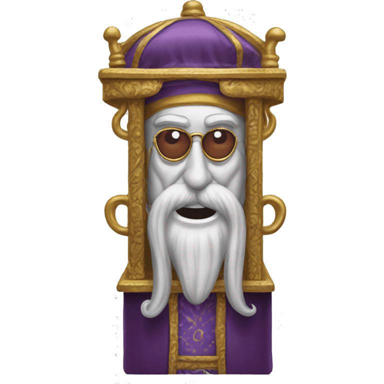 White Zoltar emoji