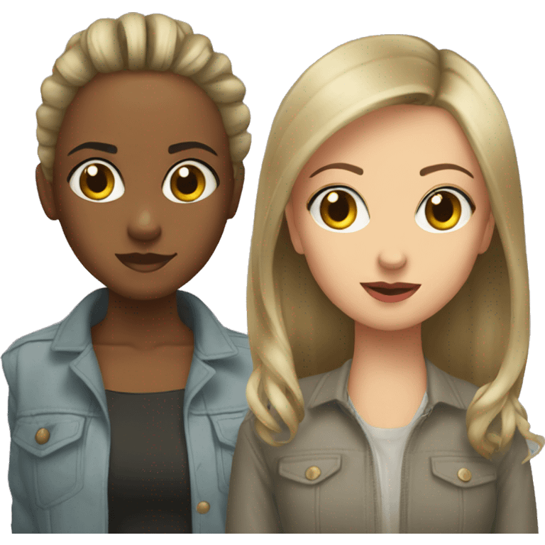 Nikita and Dasha emoji