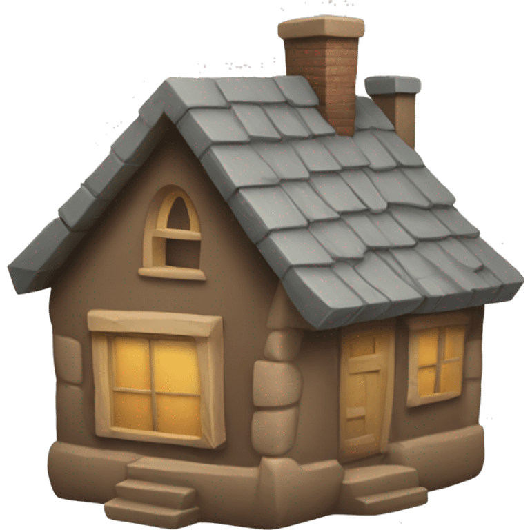 house with two arrows on the left and right pointing inwards emoji