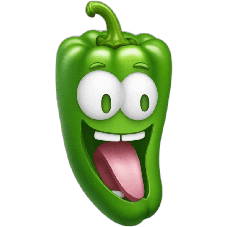 Green pepper emoji