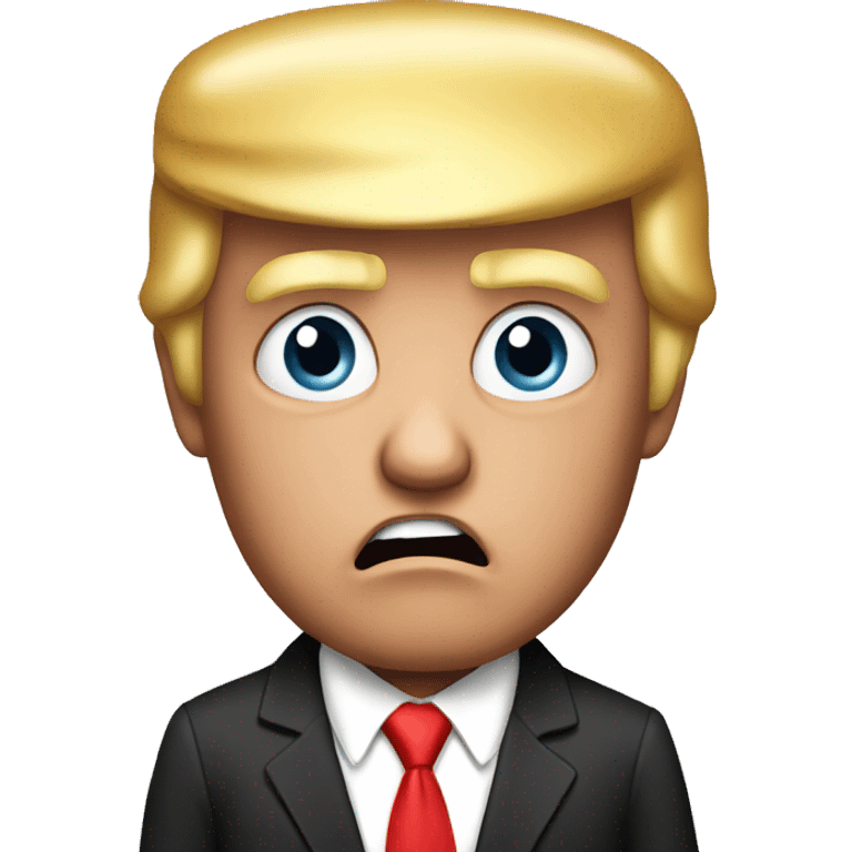 trump surprised emoji