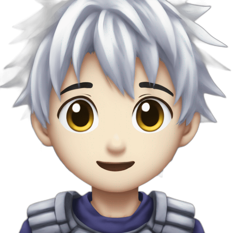 Cute chibi Killua HxH emoji