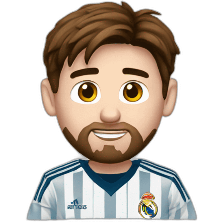 Leo-messi-real-madrid emoji