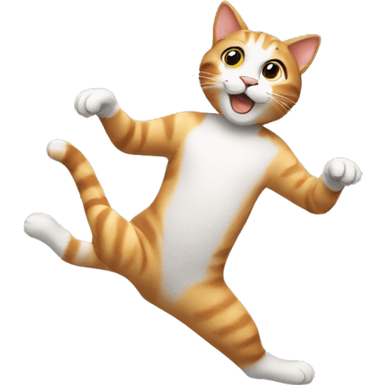 Cat dancing  emoji