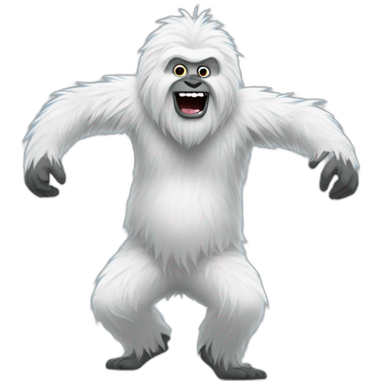 dancing yeti emoji