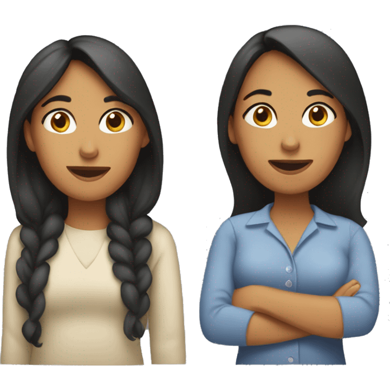 two hispanic moms emoji