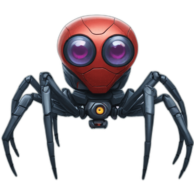 spider-robot emoji