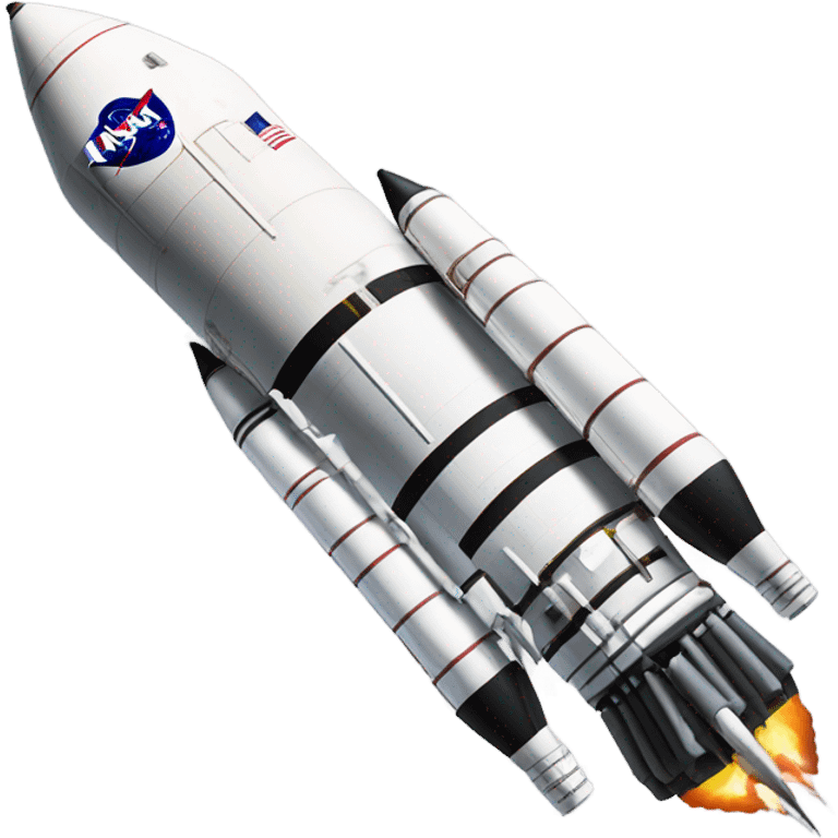 Saturn V rocket emoji