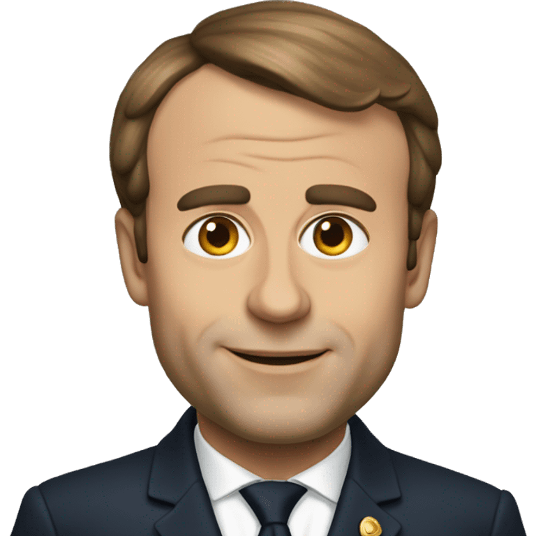 Emanuel Macron  emoji