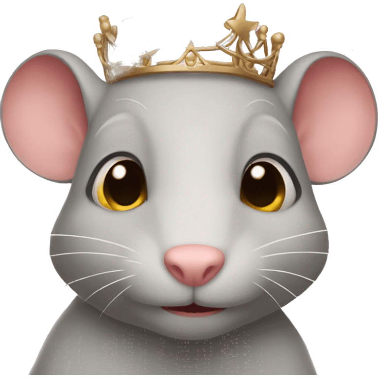 Princess rat emoji