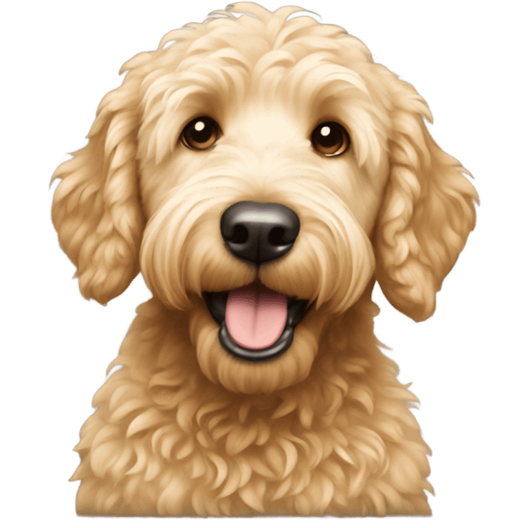 Golden doodle emoji