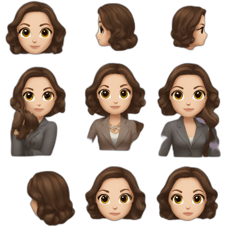 blair waldorf emoji