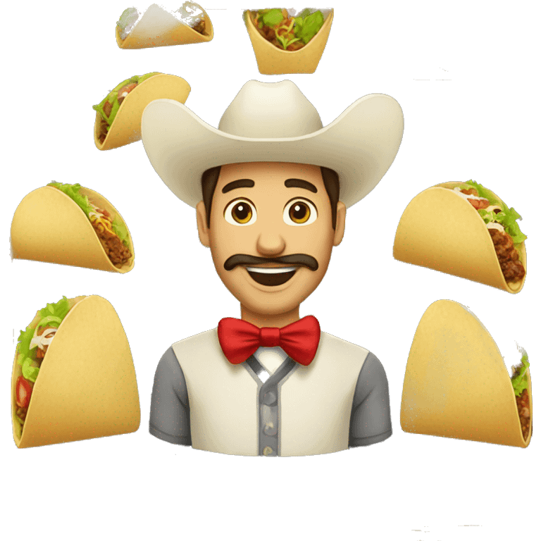 Vendedor tacos emoji