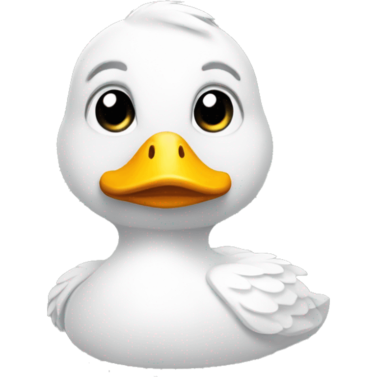 developer white duck emoji