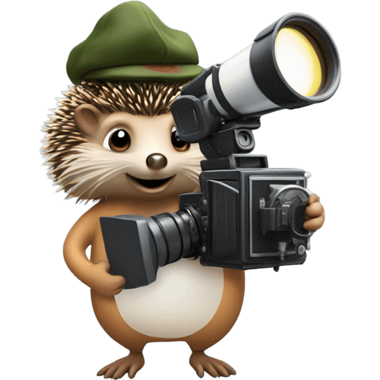 hedgehog movie director emoji