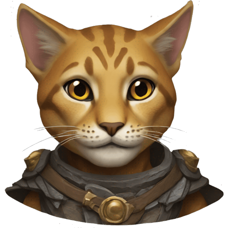 tabaxi from Dungeons & Dragons super realistic emoji