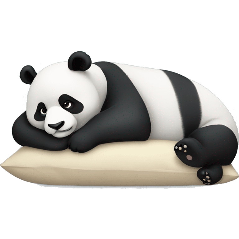 Panda sleep emoji