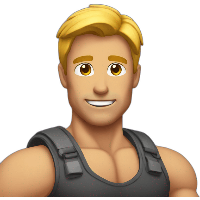 Homme musclé emoji