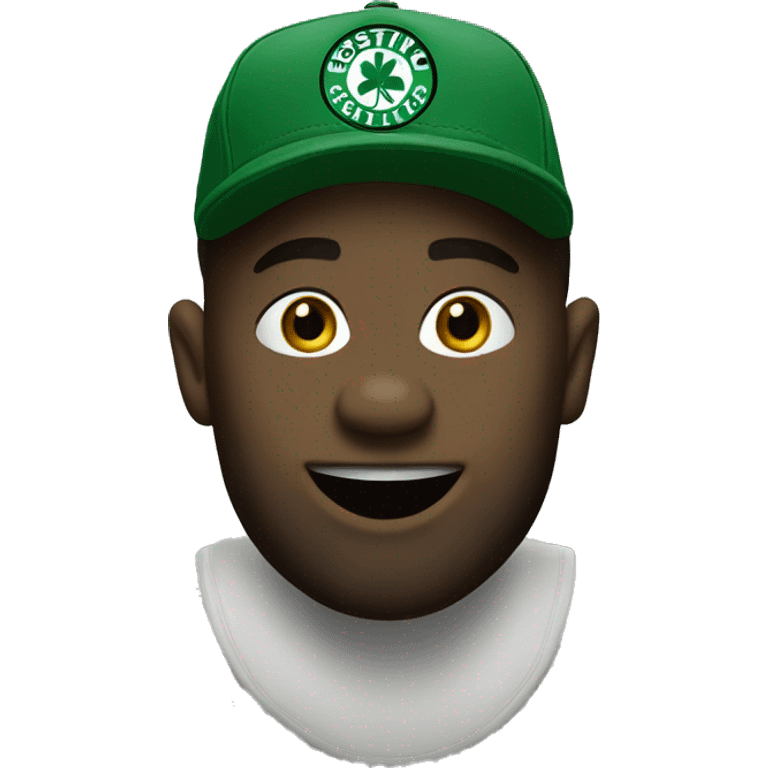 Boston Celtics mascot emoji