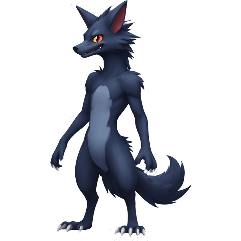 Nargacuga-Sergal-Zorua full body emoji