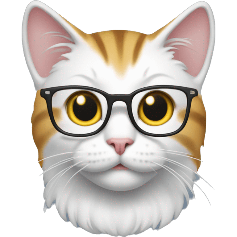 cat is working on ph.d emoji